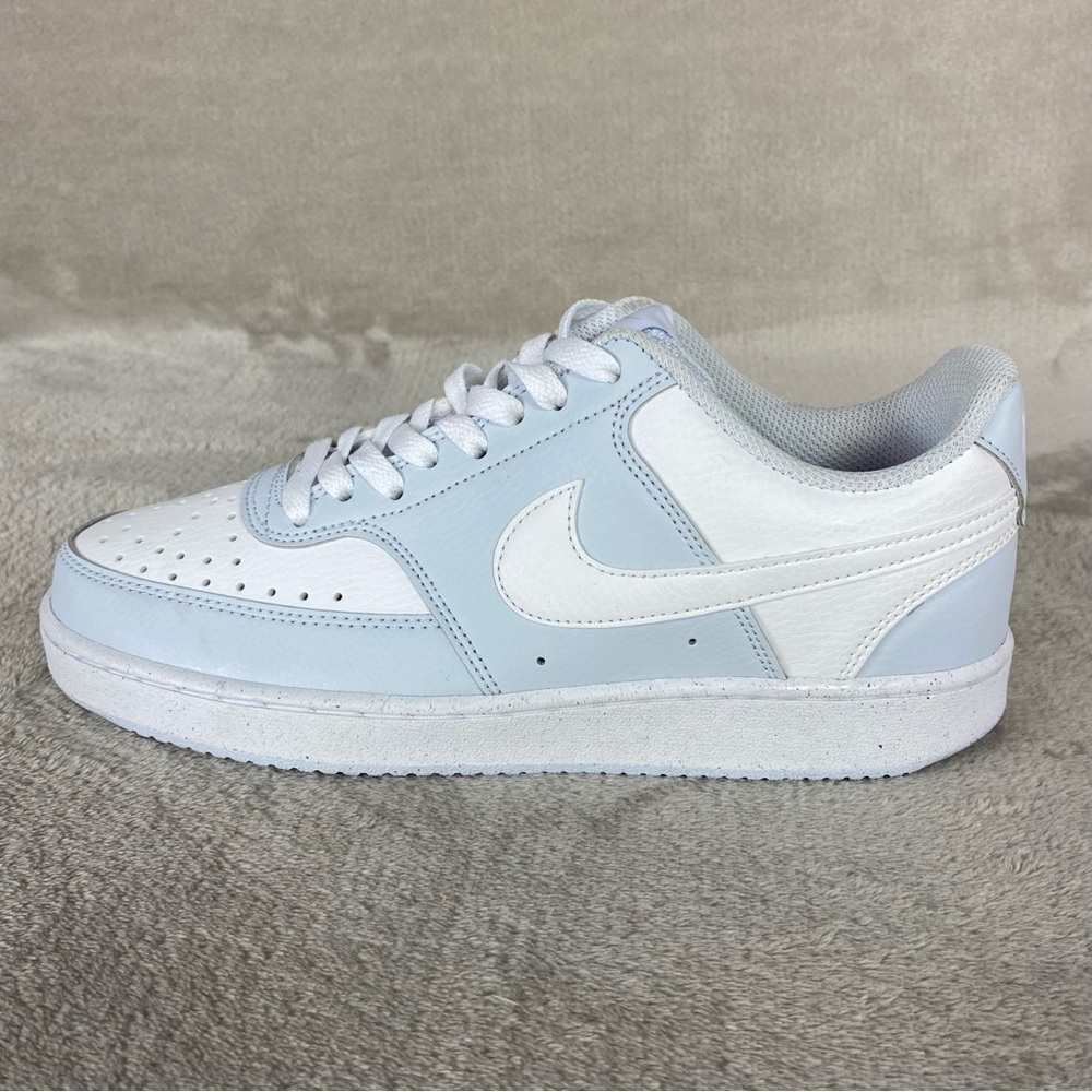 Nike Court Vision DH3158-004 Womens Size 8.5 Grey White Running Shoes NEW - Picture 2 of 10